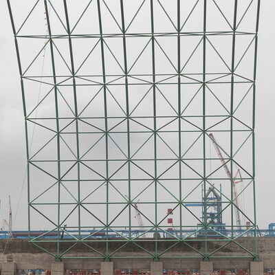 Alta resistencia a la corrosión Truss prefabricado de acero Ideal para proyectos de estaciones ferroviarias estructurales de acero Solución duradera y de construcción