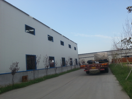 Blanco prefabricado del haz del acero H de la PU de la estructura de tejado de Warehouse del metal Q235