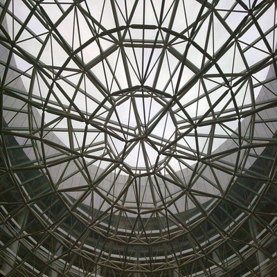 La inmersión caliente grande del palmo el 100m galvanizó el marco Q235 del espacio de estructura de acero