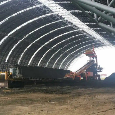 Los edificios con marco de acero galvanizados de la inmersión caliente arquean el marco estructural los 300m del espacio