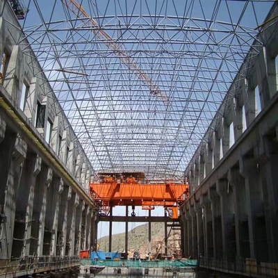 La inmersión caliente grande del palmo el 100m galvanizó el marco Q235 del espacio de estructura de acero