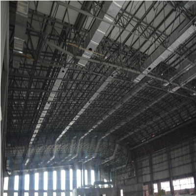 Braguero 50m m del tejado de Warehouse del metal de S355JR 0.8m m para la vertiente del almacenamiento del carbón