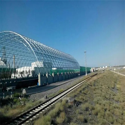 La estructura larga del palmo del tejado de la construcción 960m m del tejado del marco del espacio de S355JR galvanizó