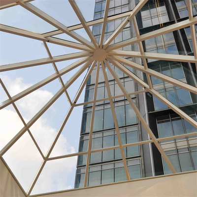 Artículo circular portátil del metal de la luz del tragaluz de la bóveda del tejado para la estructura al aire libre