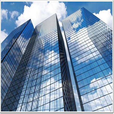 Los paneles de pared exterior de cristal de la pared de cortina del marco de aluminio de la PU 0.6m m 1.5m m