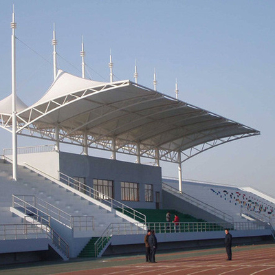 Palmo largo del tejado de la arquitectura 0.36mm-0.6m m de la estructura de la membrana de la tensión de Q235B