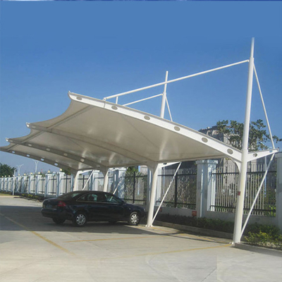 Blanco de perforación del tejado de la estructura 0.6m m de la membrana de la tensión de Q235 PVDF