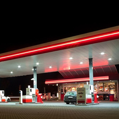 Multi-cuesta modificada para requisitos particulares 50m m prefabricada del tejado del toldo de la gasolinera Q235