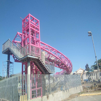 Gris de soldadura del braguero el 110m de la tubería de acero de la cuesta del espacio del braguero multi del marco