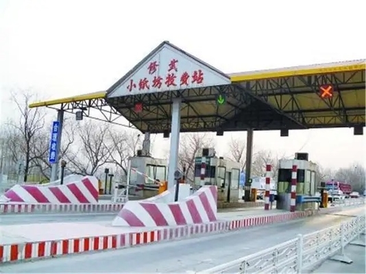 Toldo de perforación 100m m de la plaza de peaje de la construcción de la cabina de peaje Q355