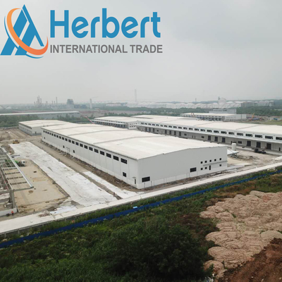 El EPS acanaló la estructura de tejado de Warehouse del metal 50-120m m para la casa