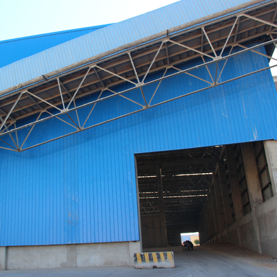 Vertientes prefabricadas de acero estructurales de encargo del taller de Warehouse 50m m