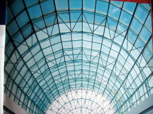 Sistema de acrílico retractable del tragaluz de la bóveda del tejado del EPS para la estructura de aluminio