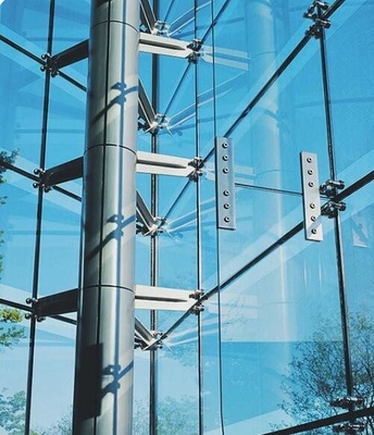 Persianas de aluminio del obturador del rodillo de la instalación de la pared de cortina de Q235 EPS 0.6m m