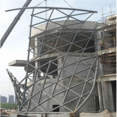 Hermosas armaduras de metal ligero exterior para la construcción de edificios