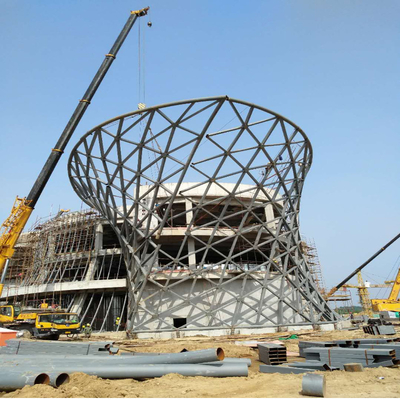 Hermosas armaduras de metal ligero exterior para la construcción de edificios