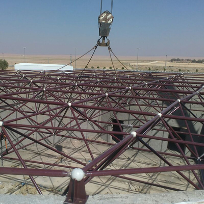 Bola del perno de la rejilla de Jonit de los accesorios del marco del espacio de la estructura de acero