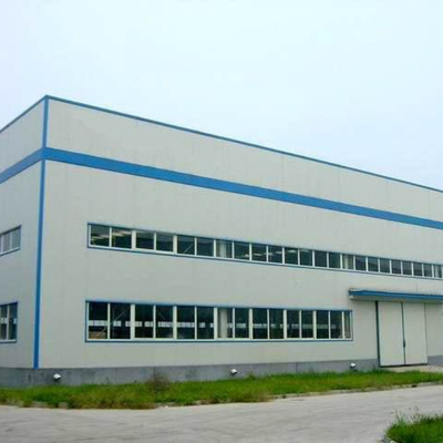 Diseño prefabricado de la gran del palmo Q235 planta larga de la estructura de acero