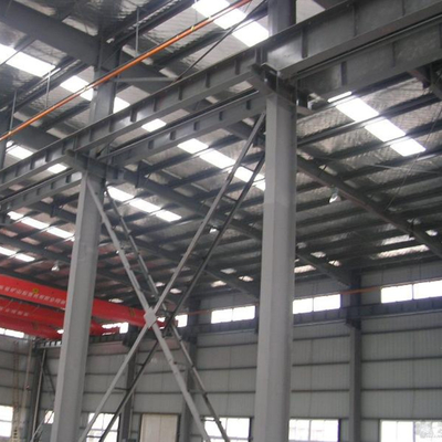 Diseño prefabricado de la gran del palmo Q235 planta larga de la estructura de acero