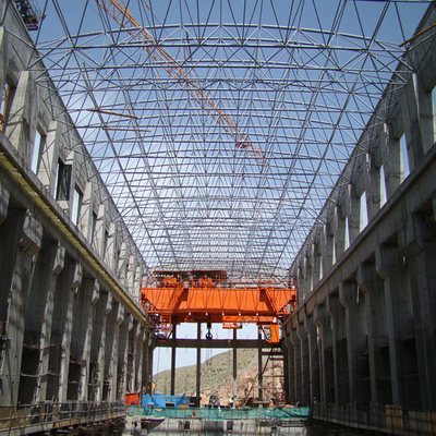 Garaje constructivo del marco de acero de Warehouse del metal prefabricado