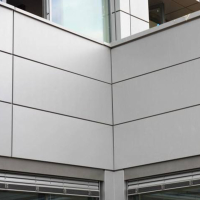 Construcción de cristal de aluminio Q235 de la pared de cortina del diseño prefabricado