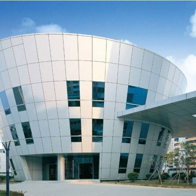 Edificio durable modificado para requisitos particulares de cortina de la construcción de aluminio de la pared