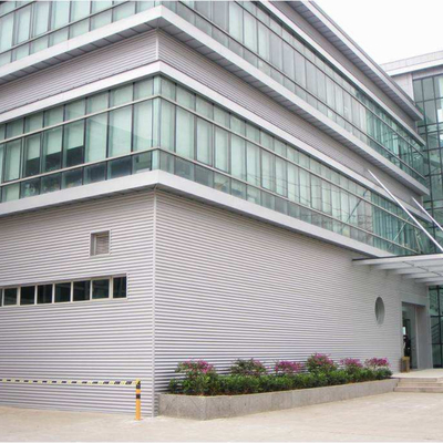 Edificio durable modificado para requisitos particulares de cortina de la construcción de aluminio de la pared