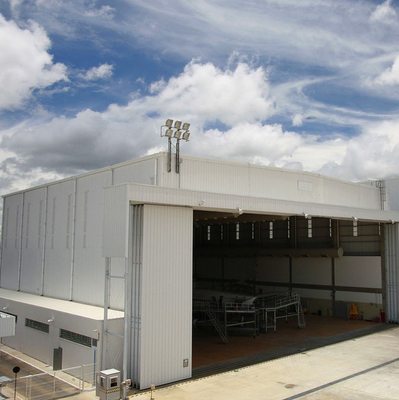 Edificios de almacenamiento de metal de almacenamiento de pared de ahorro energético para un ahorro energético del 50%
