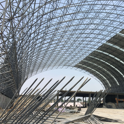 Diseño prefabricado del palmo grande para la estructura de acero del marco del espacio