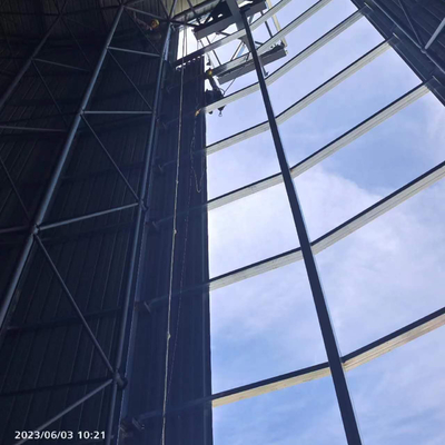 Marco de acero ligero Q235 prefabricado para la estructura de edificio del cobertizo