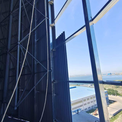 Marco de acero ligero Q235 prefabricado para la estructura de edificio del cobertizo