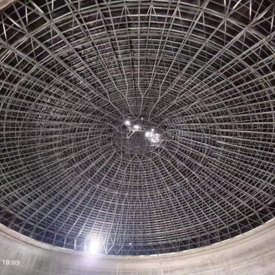 Diseño prefabricado de la construcción de acero del marco espacial de Q345 S355JR/Q235 S235JR