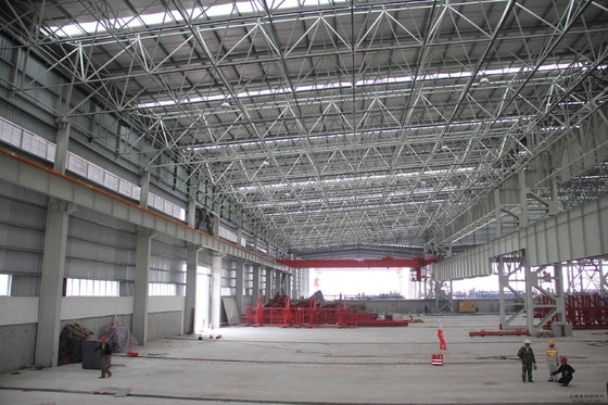 Construcción de estructuras prefabricadas de acero