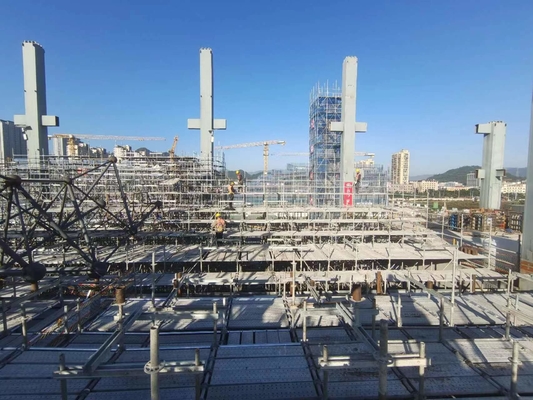 Estrutura de acero Sistemas de armadura de acero ligero de alta resistencia de ingeniería de precisión
