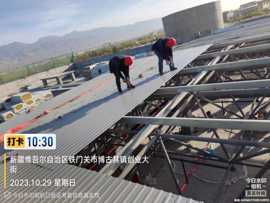 Construcción prefabricada de acero de larga envergadura