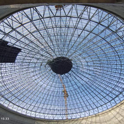 Cuadro espacial de acero Aeropuerto Garage Plant Edificio Techo estructura