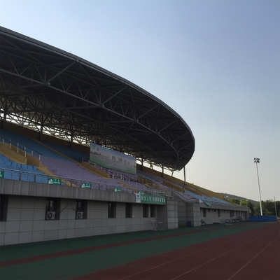 Construcciones prefabricadas de marcos espaciales de acero ligero para techos de estadios