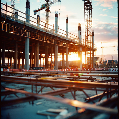 Q235 Estructuras galvanizadas de acero con capacidad de flexión para grandes instalaciones públicas