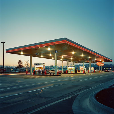 Estructuras de acero espaciales para cubiertas Gasolineras Sistemas de techado para estaciones de peaje ISO GB