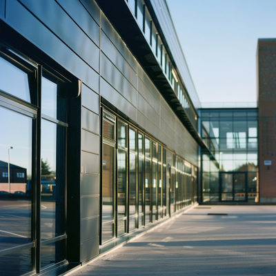 Paredes cortinas de aluminio para edificios comerciales Soluciones de fachada elegantes y duraderas