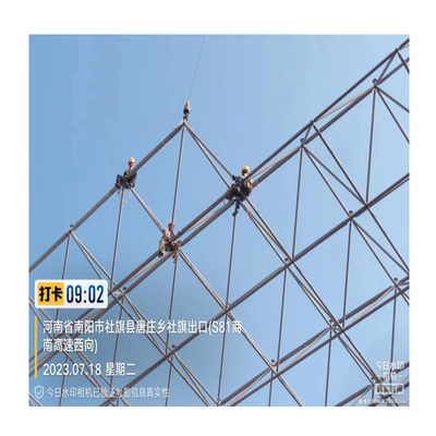 Soluciones de techo de armaduras de acero para edificios escolares de enseñanza.