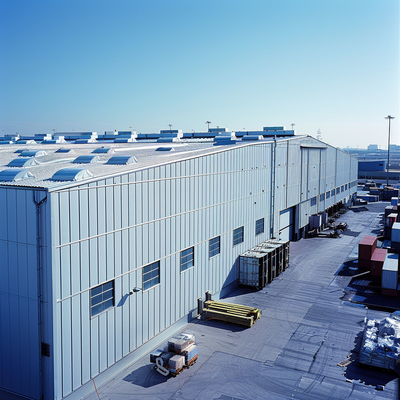 Marcos de portales de acero para centros logísticos Soluciones de construcción eficientes y flexibles