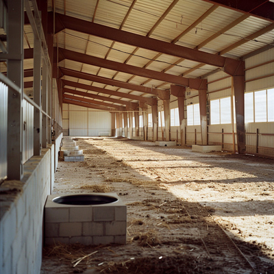 Cuadro de portal de acero para campos de entrenamiento de caballos Instalaciones equinas fiables y versátiles
