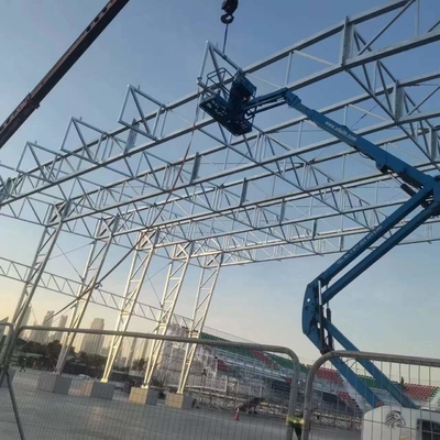 Estadio de fútbol de acero ligero prefabricado