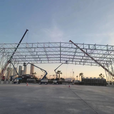 Estadio de fútbol de acero ligero prefabricado
