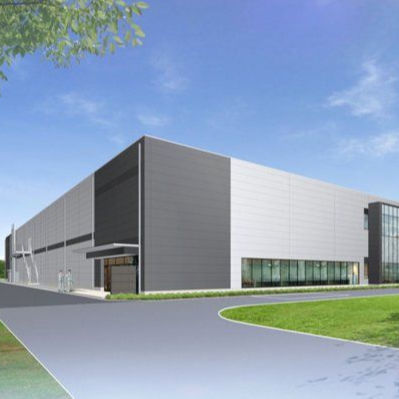 Estructura de acero prefabricada ligera Hangar de almacén Estándar GB