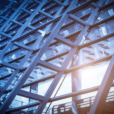 Estructura de techo de armadura de acero galvanizado ligero personalizada, estándar GB