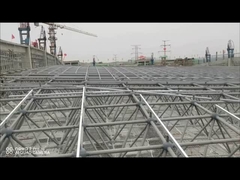 Artículos ligeros prefabricados del almacenamiento del modelo de la estructura de edificio del marco de acero de la resistencia del viento