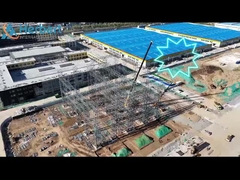 Cuadro de estructura de acero de varios pisos para nuestra última construcción!